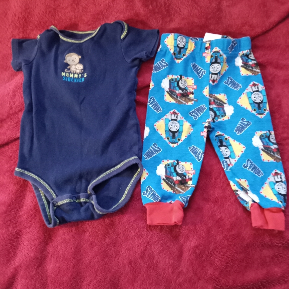 Onesie & pajama bottoms